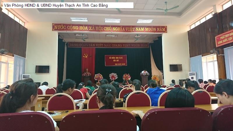 Văn Phòng HĐND & UBND Huyện Thạch An Tỉnh Cao Bằng