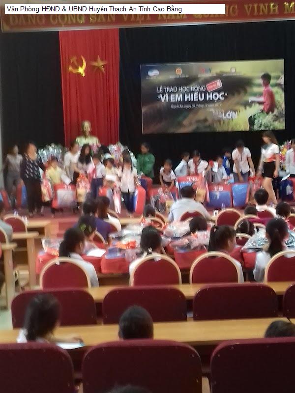 Văn Phòng HĐND & UBND Huyện Thạch An Tỉnh Cao Bằng