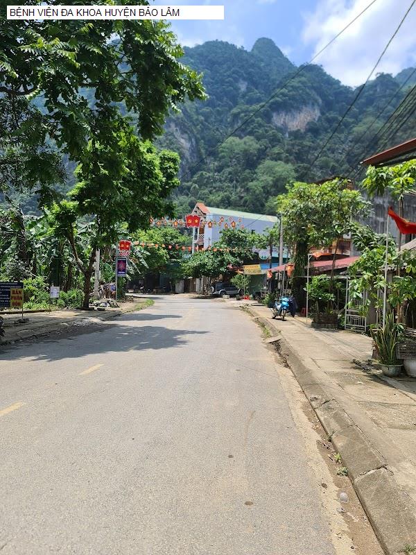 BỆNH VIỆN ĐA KHOA HUYỆN BẢO LÂM