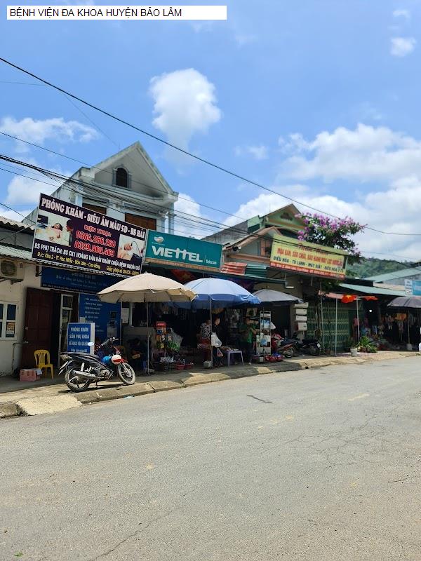 BỆNH VIỆN ĐA KHOA HUYỆN BẢO LÂM