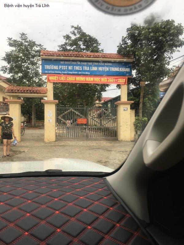 Bệnh viện huyện Trà Lĩnh