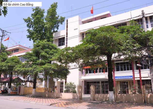 Sở tài chính Cao Bằng