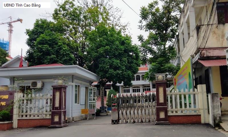 UBND Tỉnh Cao Bằng