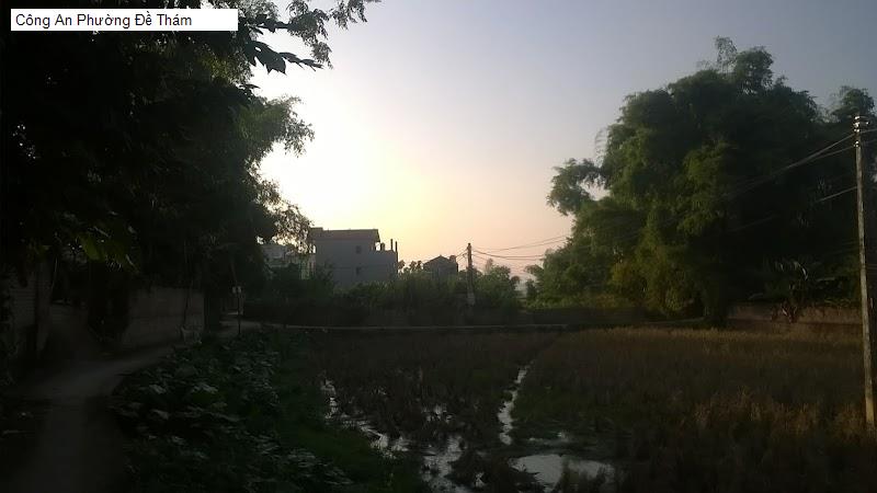 Công An Phường Đề Thám