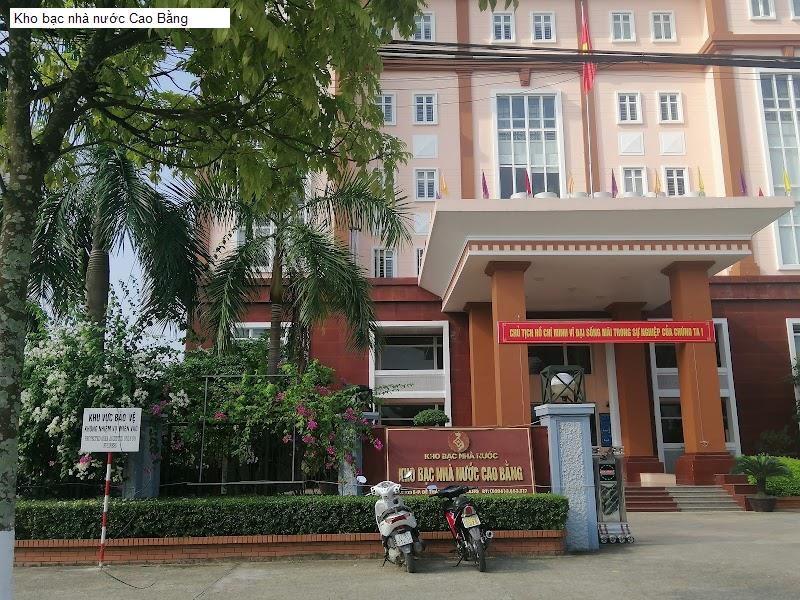 Kho bạc nhà nước Cao Bằng