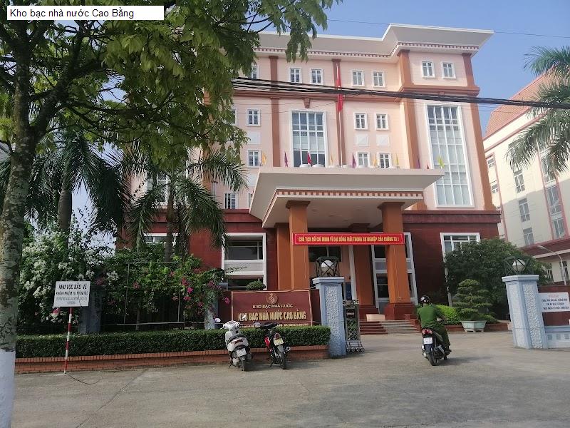 Kho bạc nhà nước Cao Bằng