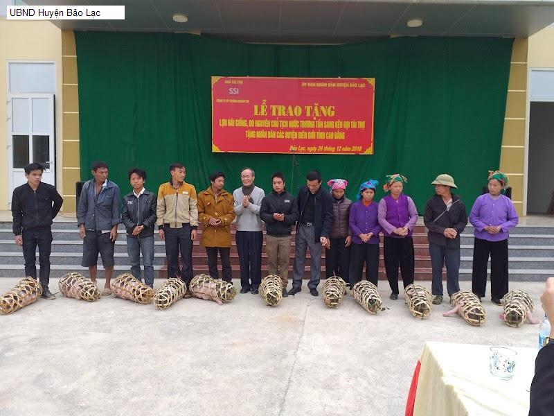 UBND Huyện Bảo Lạc