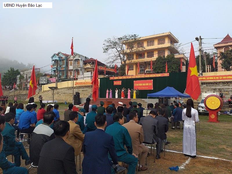 UBND Huyện Bảo Lạc