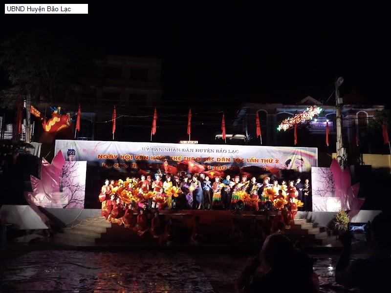 UBND Huyện Bảo Lạc