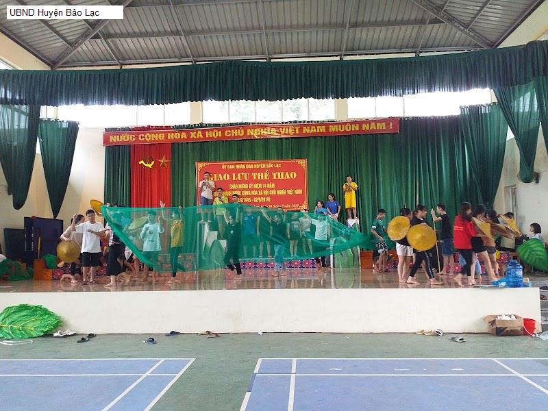 UBND Huyện Bảo Lạc