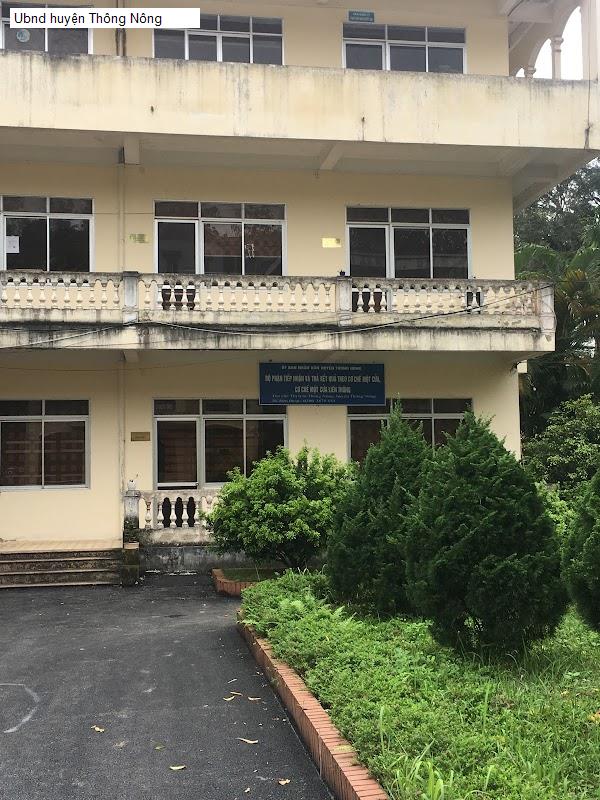 Ubnd huyện Thông Nông