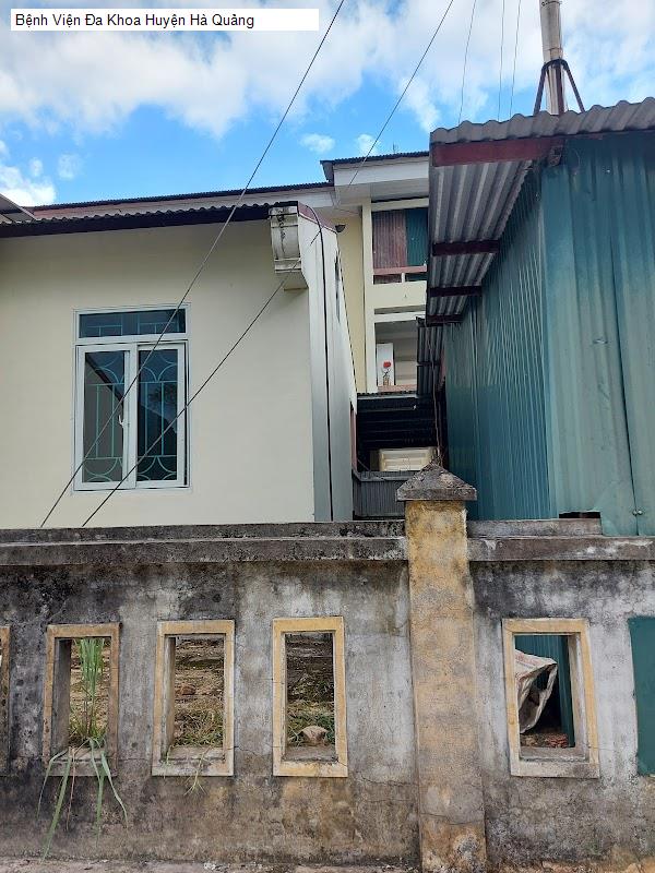 Bệnh Viện Đa Khoa Huyện Hà Quảng
