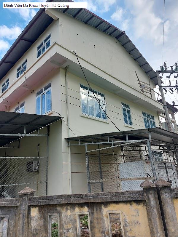 Bệnh Viện Đa Khoa Huyện Hà Quảng