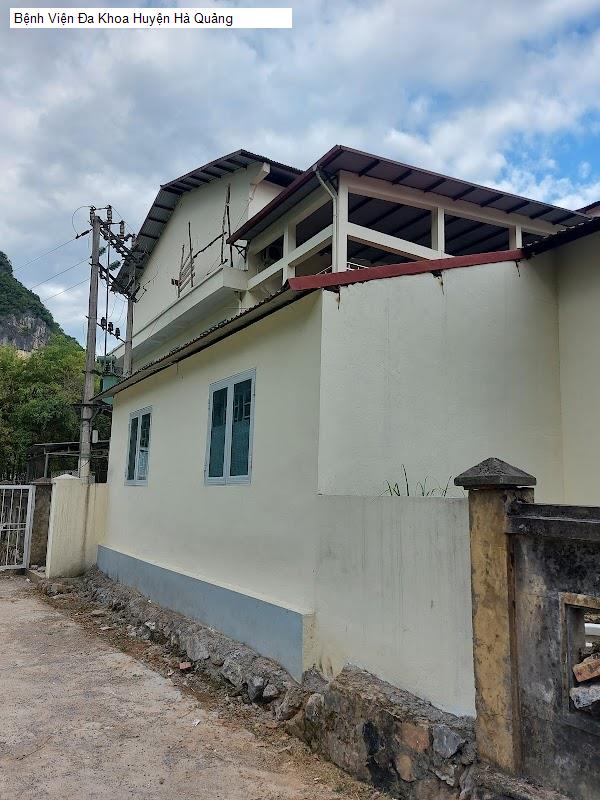 Bệnh Viện Đa Khoa Huyện Hà Quảng