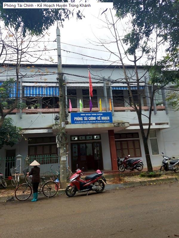 Phòng Tài Chính - Kế Hoạch Huyện Trùng Khánh
