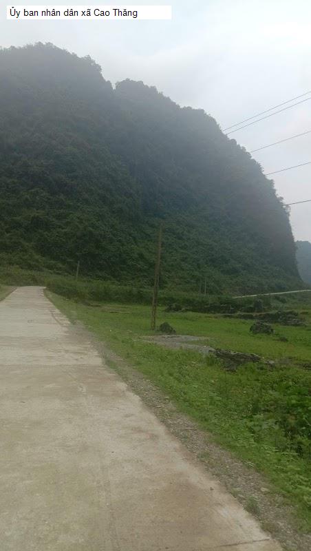 Ủy ban nhân dân xã Cao Thăng