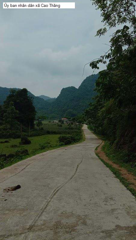 Ủy ban nhân dân xã Cao Thăng