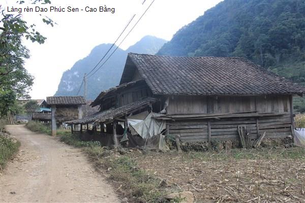 Làng rèn Dao Phúc Sen - Cao Bằng