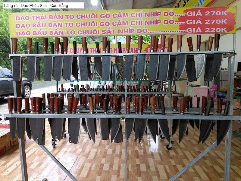 Làng rèn Dao Phúc Sen - Cao Bằng